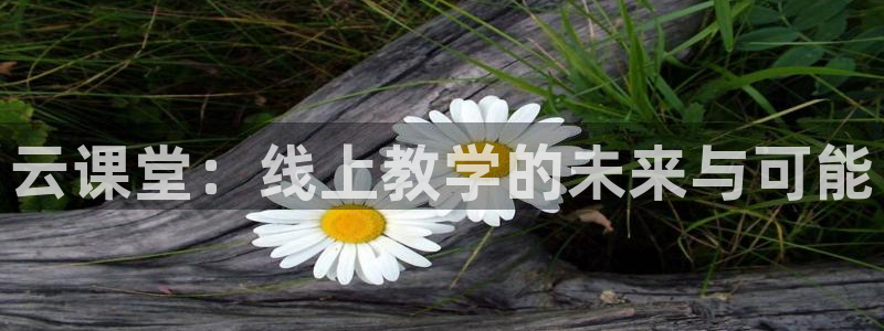 jrkan直播nba在线直播：云课堂：线上教学的未来与可能