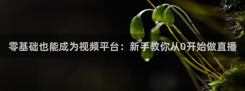 jrkan直播体育：零基础也能成为视频平台：新手教你从0开始做直播
